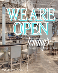 Tommys WE ARE OPEN